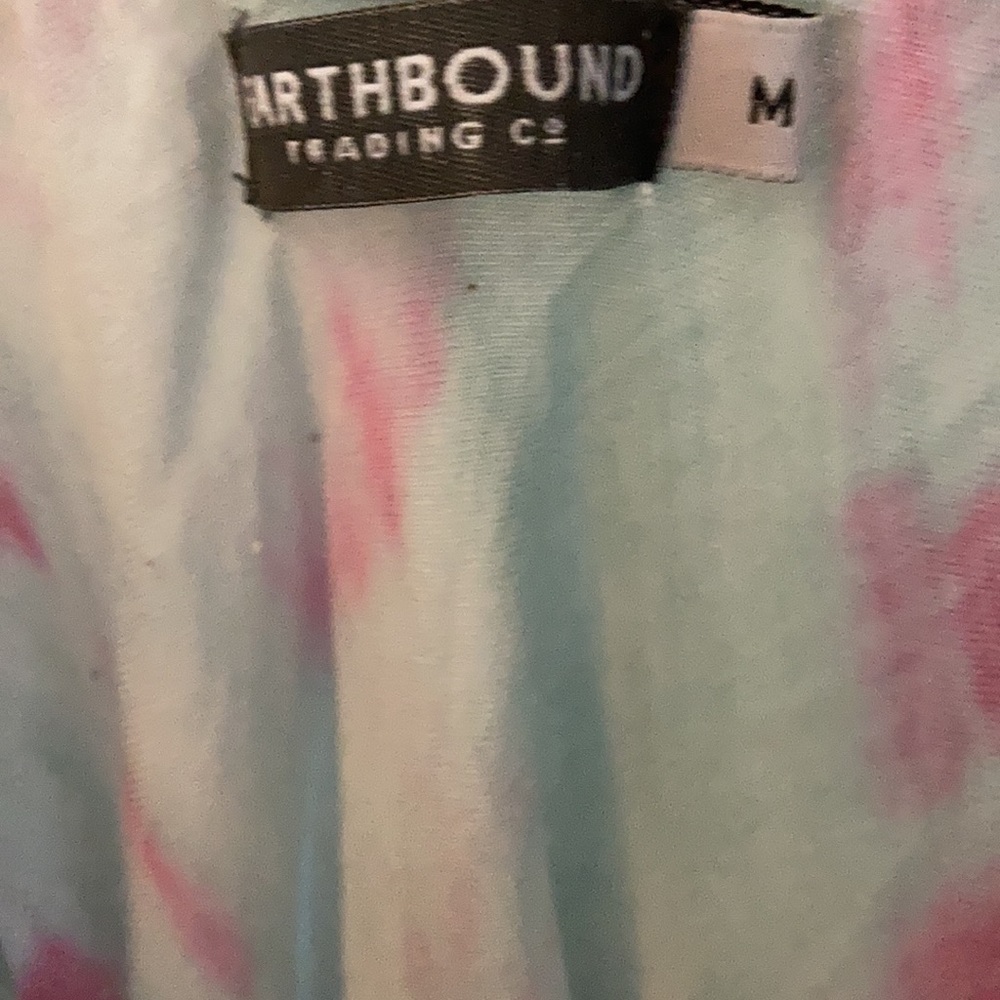 Women’s Medium Light Blue & Pink Tank Top
